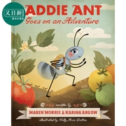 蚂蚁艾迪的冒险之旅addieantgoesonanadventure英文原版儿童绘本动物，故事图画书精装绘本进口图书又日新