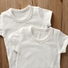 纯白色短袖t恤男童，夏季女童宝宝婴儿纯棉，半袖上衣儿童装睡衣女孩