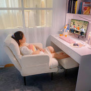 单人沙发家用电脑椅舒u适久坐可躺椅子，宿舍靠背书房办公电竞