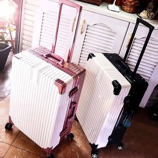 行李箱男女ins网红小型20寸拉杆箱旅行密码皮箱子，结实耐用加厚潮