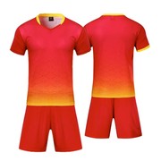 运动足球服红色龙舟，服套装短袖定制个性，端午节龙舟订做比赛队服