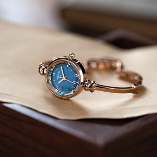 聚利时julius贝母表盘小巧手链表，精致女表ol时尚切面潮流石英手表
