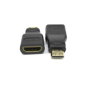 HDMI转接头miniHDMI接口A转C笔记本电脑相机投影仪高清转换