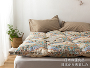 日本优绒良品95%白鹅绒(白鹅绒，)全鹅绒床垫，可折叠床垫床褥子单人双人床垫