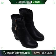 韩国直邮vaniflat女士，短腰靴子女士短靴子皮鞋bbd64001a
