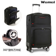 瓦迈(wamai)大容量旅行箱，牛津布拉杆箱男女学生，潮流行李箱韩版