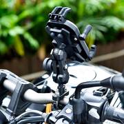摩托车导航手机支架防震防抖机车无线充电减震踏板电动车骑行装备