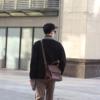 男士休闲手提包韩版时尚男皮包单肩斜挎包百搭潮流商务电脑公文包