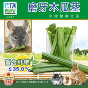 草先生 磨牙木瓜茎兔子龙猫天竺鼠磨牙木瓜消化零食帮助排毛MH37