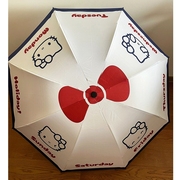 hellokitty雨伞女晴雨两用防紫外线，防晒伞黑胶遮阳伞太阳伞高颜值