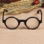 MOSCOT玛士高韩版圆框平光复古板材成品近视眼镜架全框大框架男女