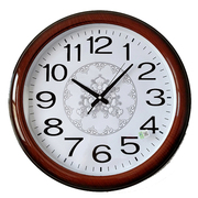 北极星现代创意挂钟客厅超静音时钟中式日历家用轻奢简约石英钟表