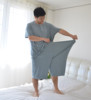 300斤加肥大码竹纤维睡衣男夏季短袖短裤莫代尔家居服两件套200斤