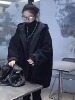 2023年秋冬夹棉加厚羊羔毛外套(毛，外套)女韩版宽松中长款棉服连帽上衣