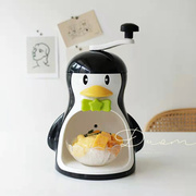 日本进口pearl手动刨冰机，家用小型绵绵冰机冰沙机六一儿童节礼物