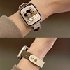 psnld适用iwatch表带applewatch手表带皮iphonewatch苹果手表watchs7/6/5/se皮表带高级感iwatchs8真皮女s7s8