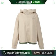 日潮跑腿jackwolfskin(女式)运动连帽拉链，夹克jpsunshelベ