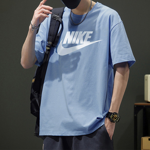 Nike耐克短袖T恤男24夏季透气运动体恤男士半袖