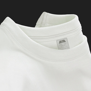 320g重磅纯棉白色短袖，t恤纯色，潮牌圆领美式vintage阿美咔叽男女款