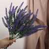 薰衣草仿真花拍照道具花艺，假花紫色塑料花网红拍摄道具