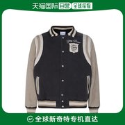 香港直邮潮奢 Rhude 男士黑色卡其色棉质水洗短夹克