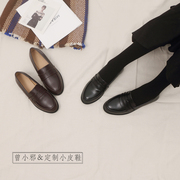 英伦小皮鞋女2023年日系jk制服鞋子学院风复古粗跟单鞋乐福鞋