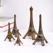 巴黎埃菲尔铁塔模型 家居饰品客厅创意礼物小摆设 酒柜装饰品摆件