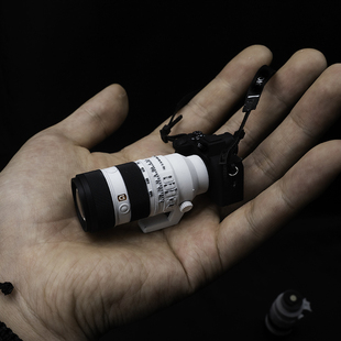 14迷你镜头，索尼模型相机模型微缩摆件，适用于16大手人偶