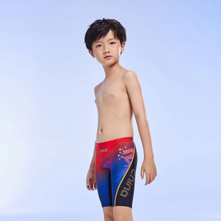zoke洲克FINA认证儿童男童专业训练竞赛比赛快速泳裤女童快速泳衣