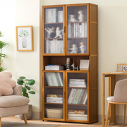 书架置物架落地书柜子家用客厅儿童靠墙多层简易卧室收纳柜储物柜