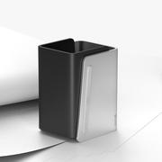IQUNIX办公室创意个性多功能铝合金时尚笔筒摆件桌面斜插式收纳盒