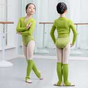 舞小兔毛衣舞蹈服儿童女芭蕾舞中国舞长袖开衫免系带练功外套秋冬