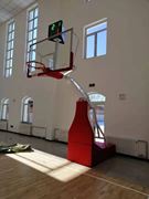 手动液压篮球架标准成人电动液压移动专业室内户外升降比赛篮球架