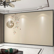 墙纸定制3d立体古典花鸟电视，背景墙壁纸客厅，装饰壁布卧室墙布壁画
