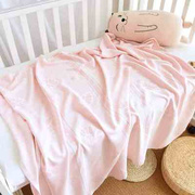 竹纤维盖毯毛巾被夏季薄款单人，双人沙发毯儿童婴儿，空调毯子午睡毯