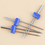 多功能家用电动缝纫机双针配件衣车双线针2/3mm/4毫米机针