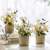 仿真花植物洋葱球盆栽室内家居摆件设客厅办公桌装饰假花干花花束