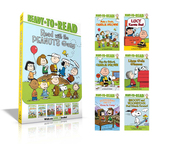 准备阅读2级 花生漫画6册 史努比 英文原版 Read with the Peanuts Gang 分级阅读 6-9岁