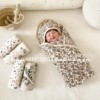 新生婴儿包单春秋夏季薄款纯棉，产房包巾包被初生，宝宝襁褓裹布抱被