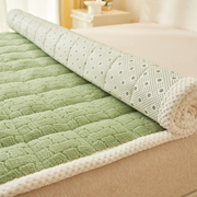 床垫软垫家用加厚牛奶绒，榻榻米褥子垫被，单人学生宿舍可折叠床垫子
