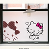 kitty窗贴hellokitty贴纸厨房贴纸，卧室门贴纸可爱卡通橱柜贴画