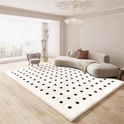地毯客厅2024高级轻奢感天津卧室床边家用地垫加厚大面积全铺