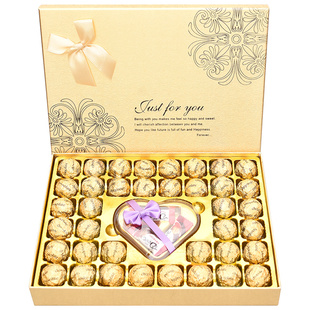 德芙巧克力礼盒装糖果零食送女友，闺蜜老婆生日，520情人节浪漫礼物