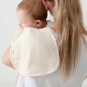 新生婴儿拍嗝巾吐奶垫肩防溢奶柔软口水巾初生宝宝纯棉母婴用品
