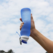 硅胶水杯便携折叠杯子软耐高温夏季旅行带学生户外运动水壶随手杯