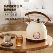 安联烧水壶大容量家用304不锈钢，自动断电热，开水壶茶壶泡茶专用