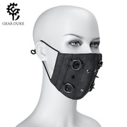 男女歌手蒸汽朋克防护户外骑行口罩配过滤片PM2.5防尘防雾霾面罩