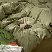 padson纯棉全棉四件套床单，高级感夏季简约长绒棉，被套枕套床上用品