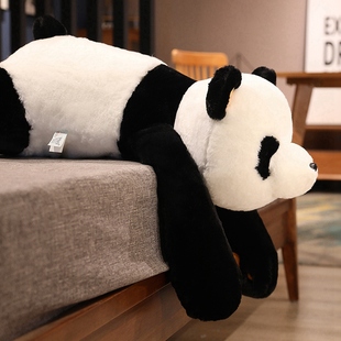 大熊猫玩偶抱枕女生，睡觉夹腿公仔抱睡布娃娃，软抱抱熊可爱毛绒玩具