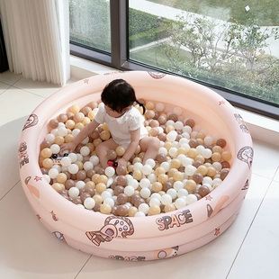 儿童室内海洋球池婴儿乐园宝宝，波波池充气海洋球，家用玩具池泡泡池